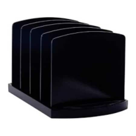 Officemate International Officemate Standard Sorter with 4 Compartments Black 22322